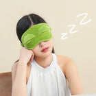 3D Sad Frog Travel Eye Mask