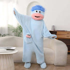 Thick Fleece Big Mouth Onesie Pajamas