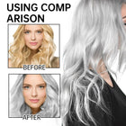 DIY Silver Grey Quick Coloring Cream