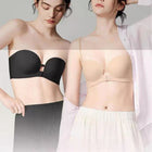 Invisible Push-Up Strapless Bra