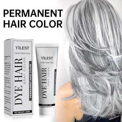 DIY Silver Grey Quick Coloring Cream