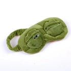 3D Sad Frog Travel Eye Mask