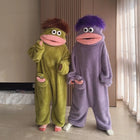 Thick Fleece Big Mouth Onesie Pajamas