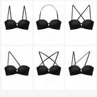Invisible Push-Up Strapless Bra