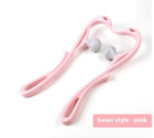 6-Wheel Manual Neck Massager – Handheld Neck & Shoulder Massage Roller