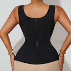 Womens Front-Zip Underbust Tummy-Control Shapewear